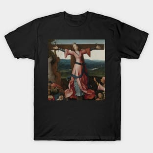 The Crucifixion of St Julia - Hieronymus Bosch T-Shirt